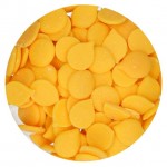 Бонбонки за топене FunCakes Deco Melts - жълто, 250 г